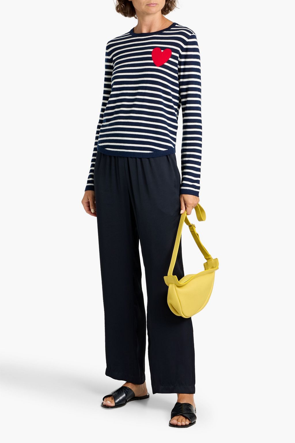 CHINTI & PARKER Intarsia wool sweater