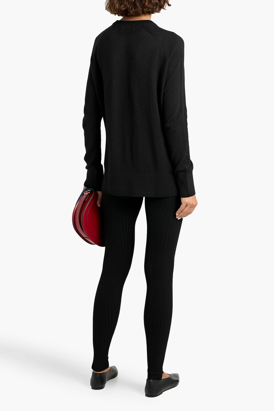 Chinti & Parker Cashmere Sweater In Black
