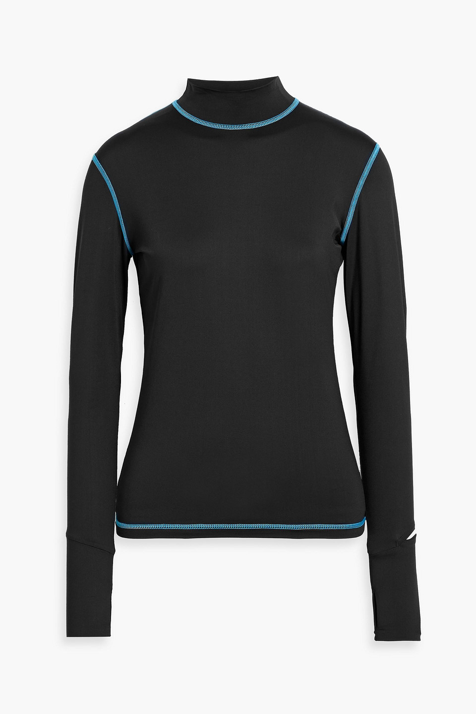 Aztech Mountain Stretch-jersey Base Layer In Black