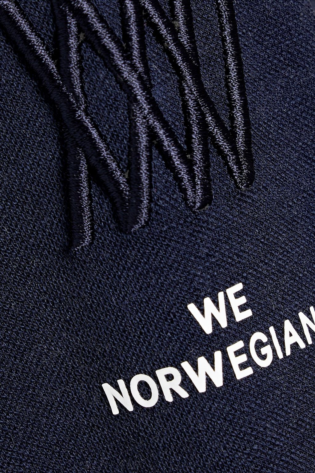 WE NORWEGIANS Voss wool-blend piqué base layer