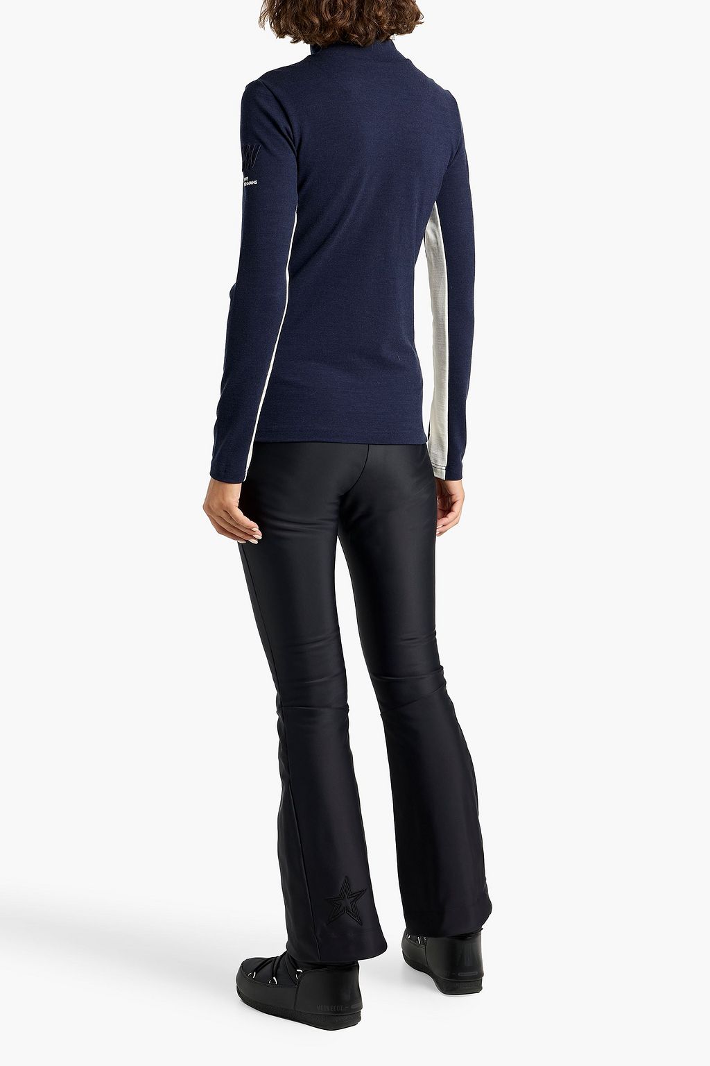 WE NORWEGIANS Voss wool-blend piqué base layer