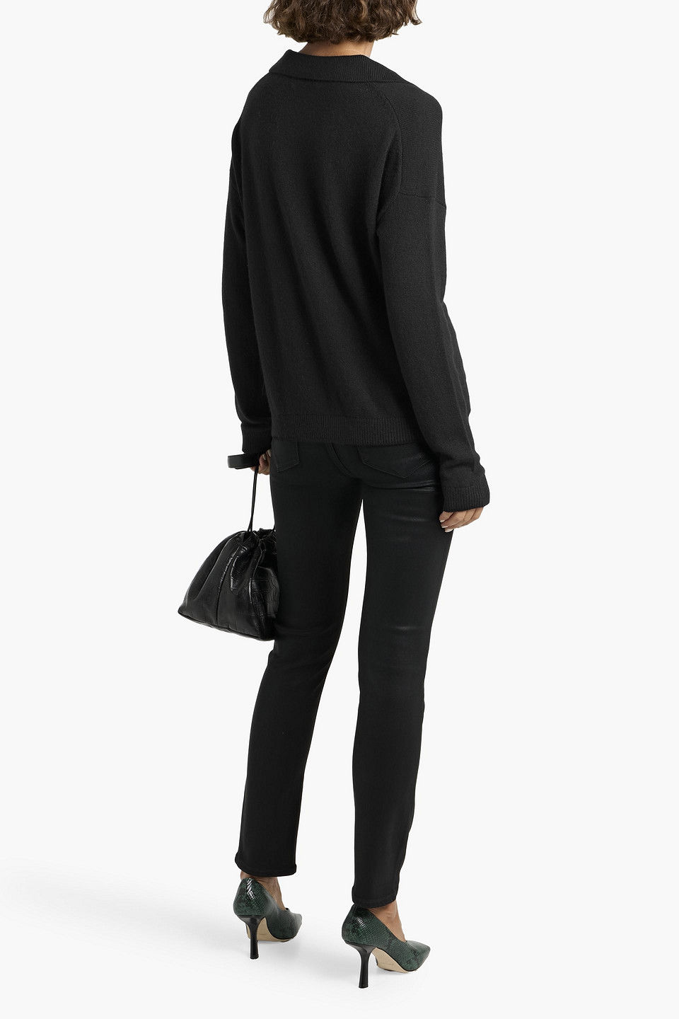 Chinti & Parker Cashmere Sweater In Black
