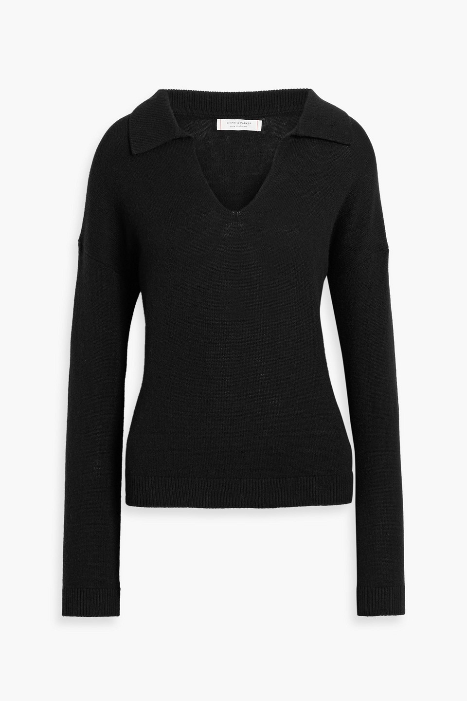 Chinti & Parker Cashmere Sweater In Black