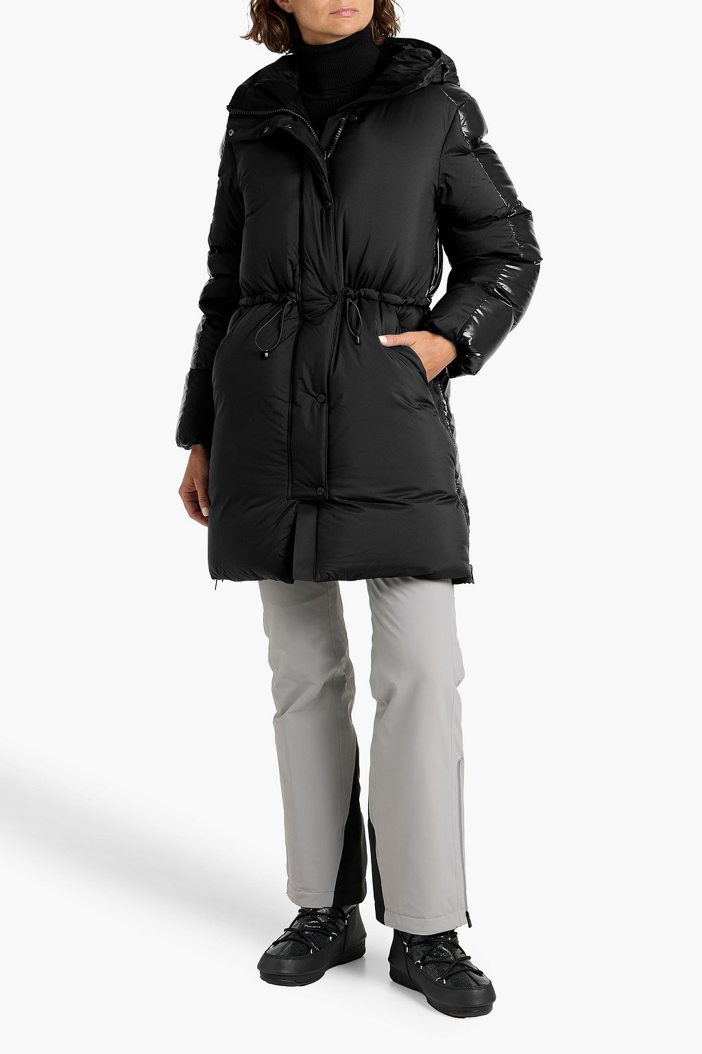 AZTECH MOUNTAIN Badrutts quilted hooded down coat