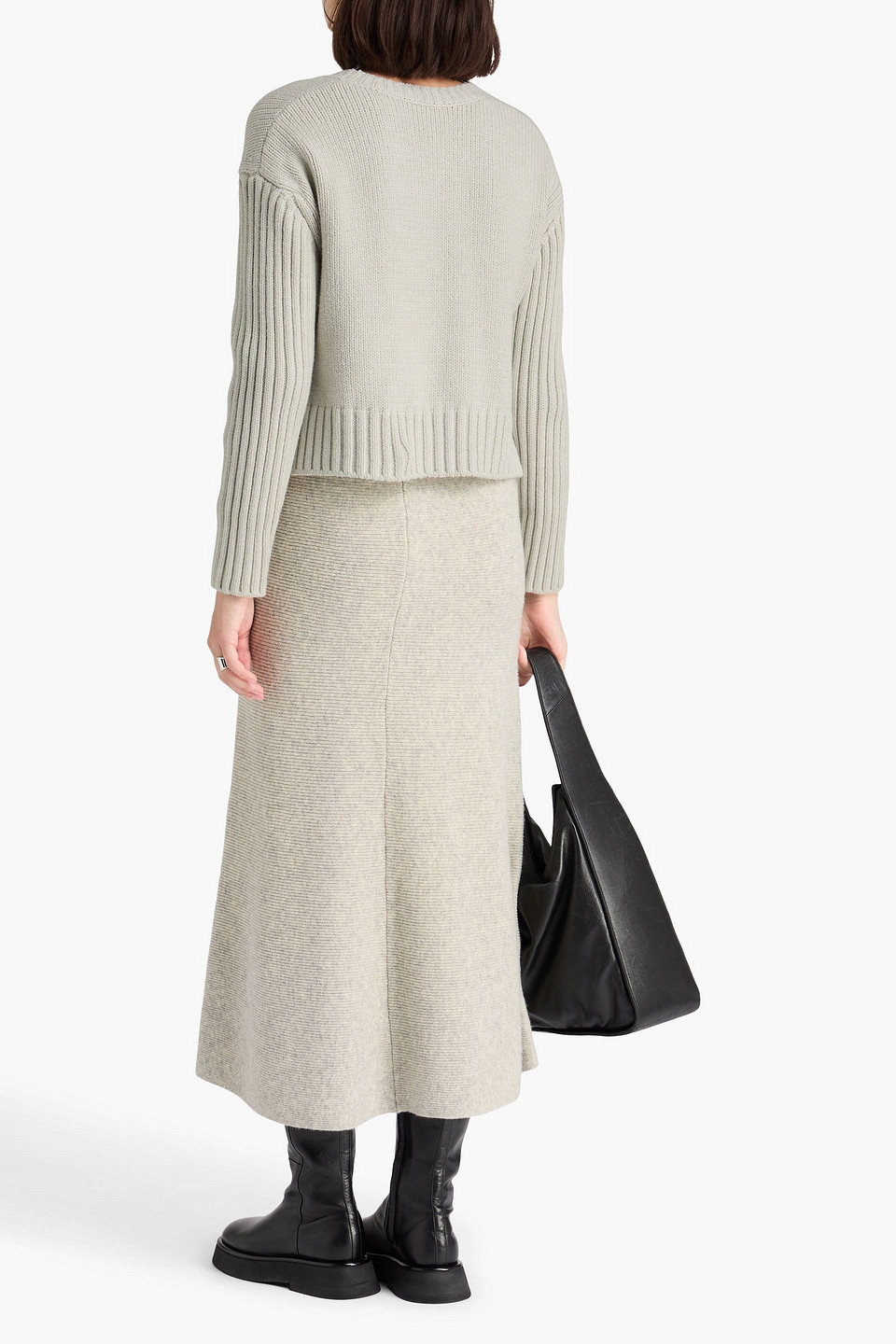  James Perse - Pullover Aus Einer Baumwollmischung - Grau - 0 