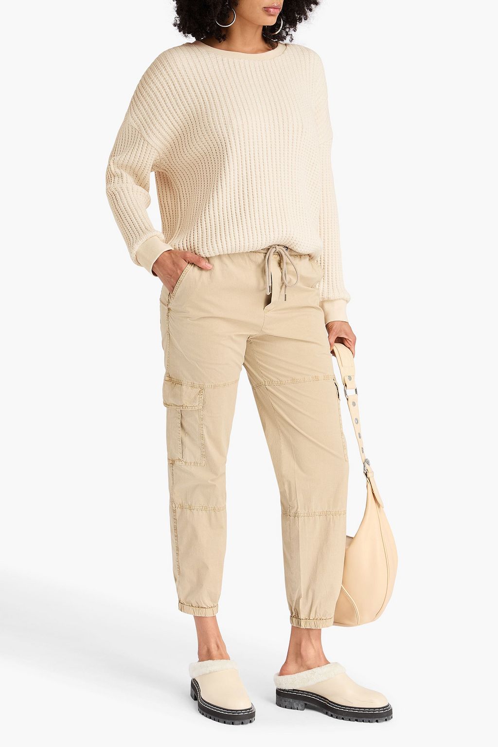 JAMES PERSE Ribbed cotton sweater