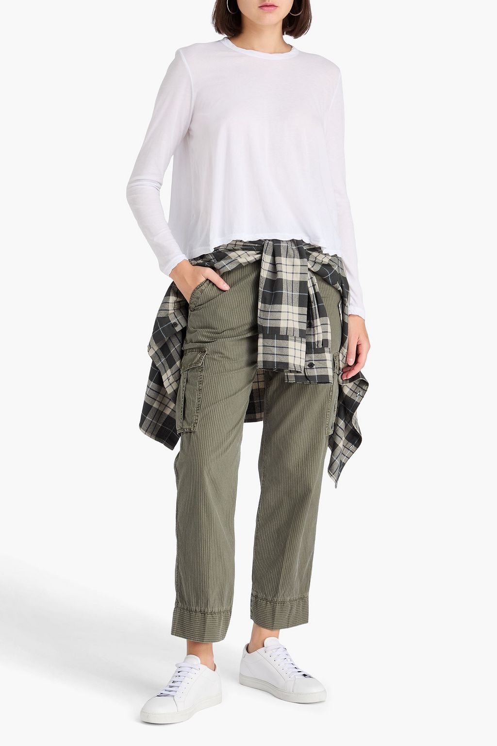 JAMES PERSE بلوزة من قطن جيرسي