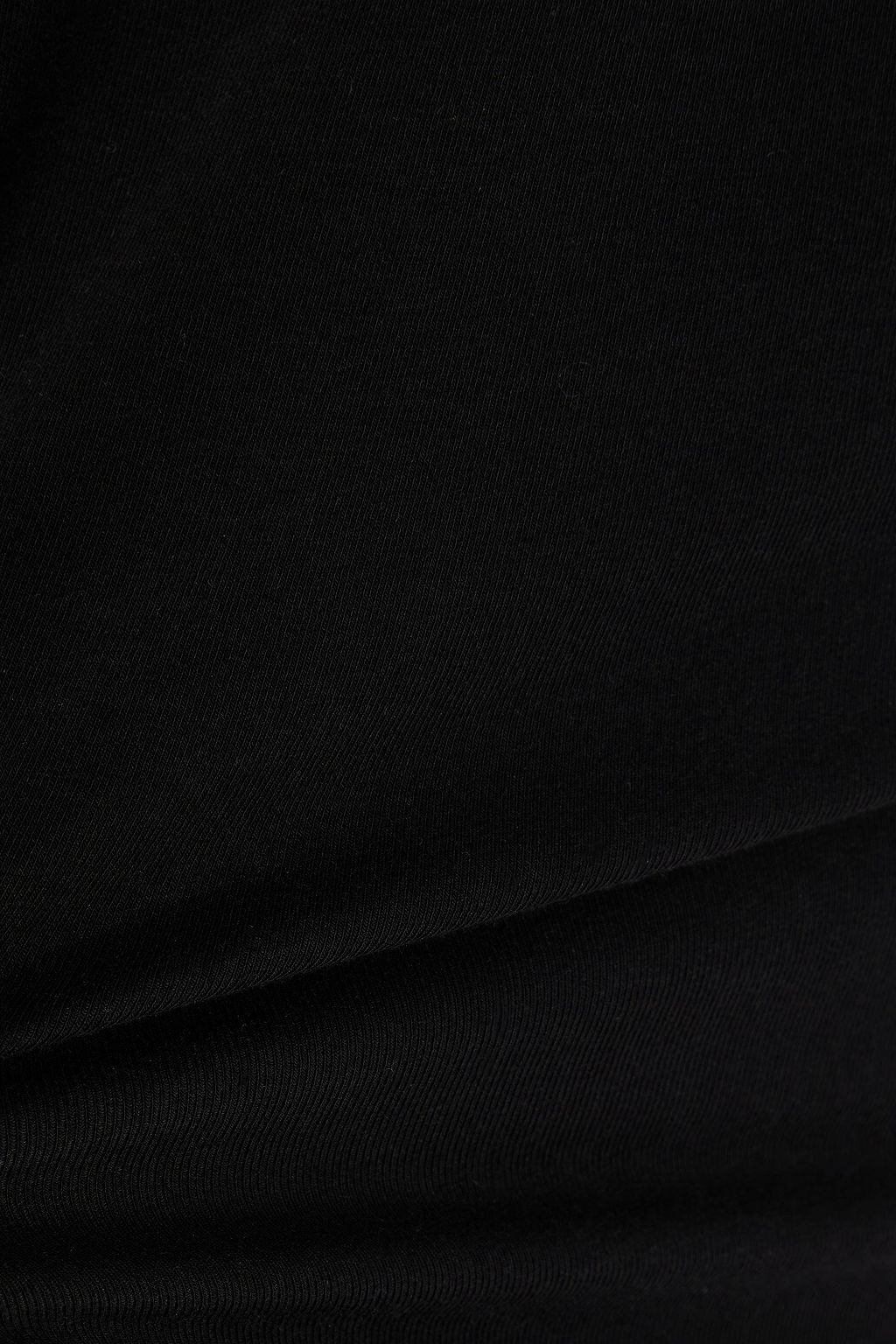 JAMES PERSE Cotton-blend jersey mini dress