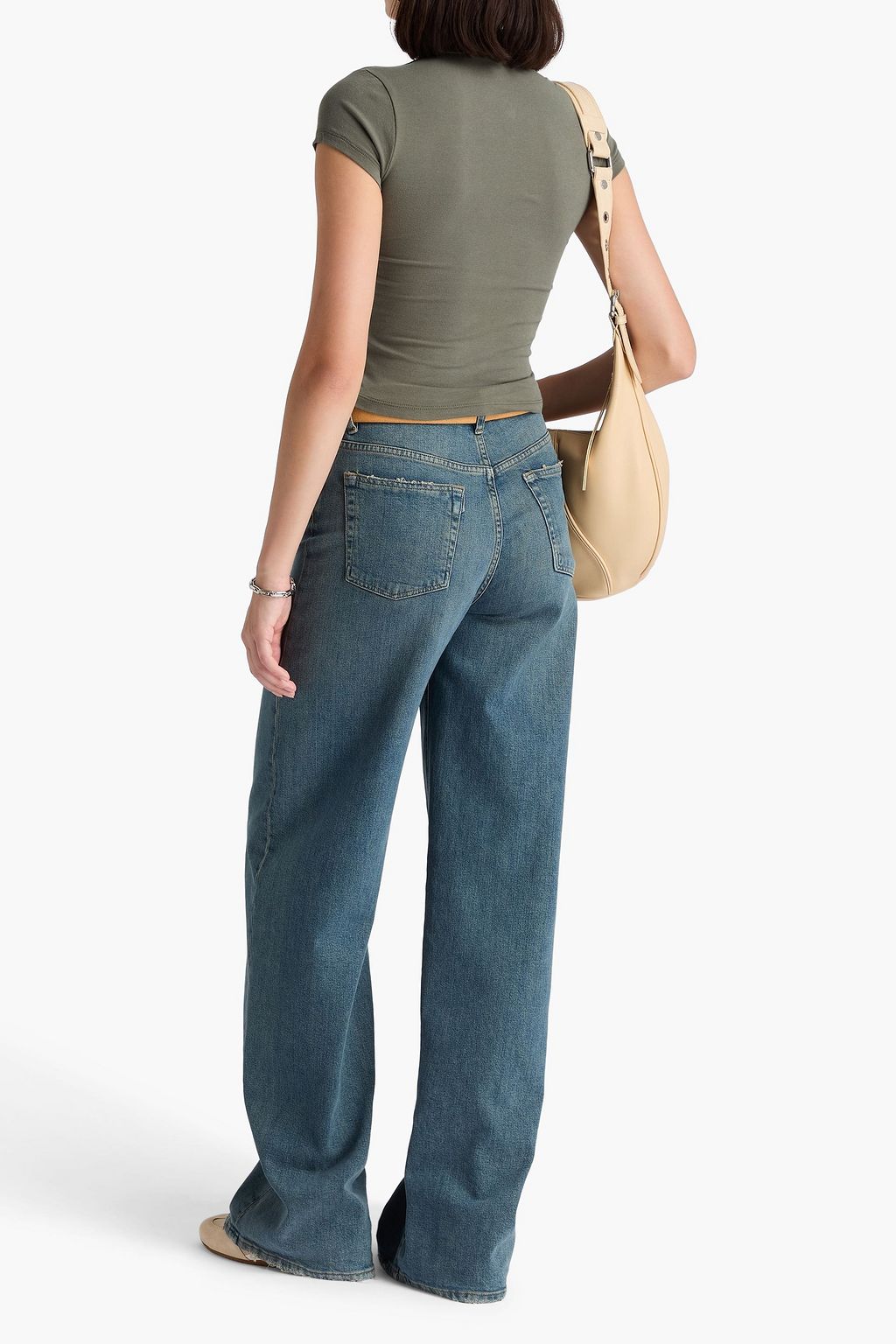 JAMES PERSE تي شيرت من الجيرسي المصنوع من مزيج من القطن