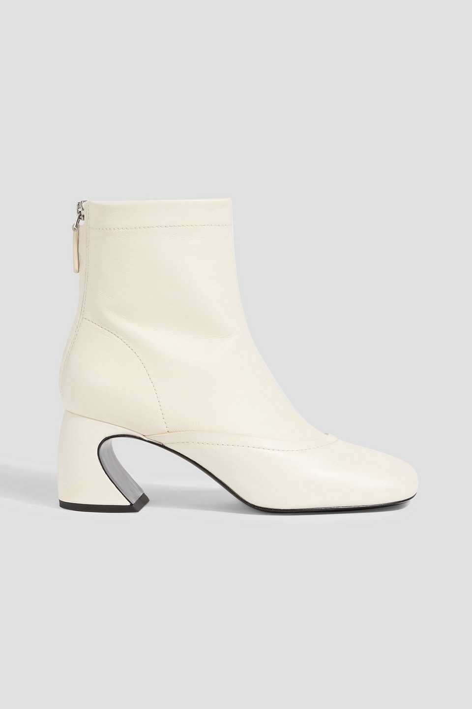 3.1 Phillip Lim Id Leather Ankle Boots In Animal Print