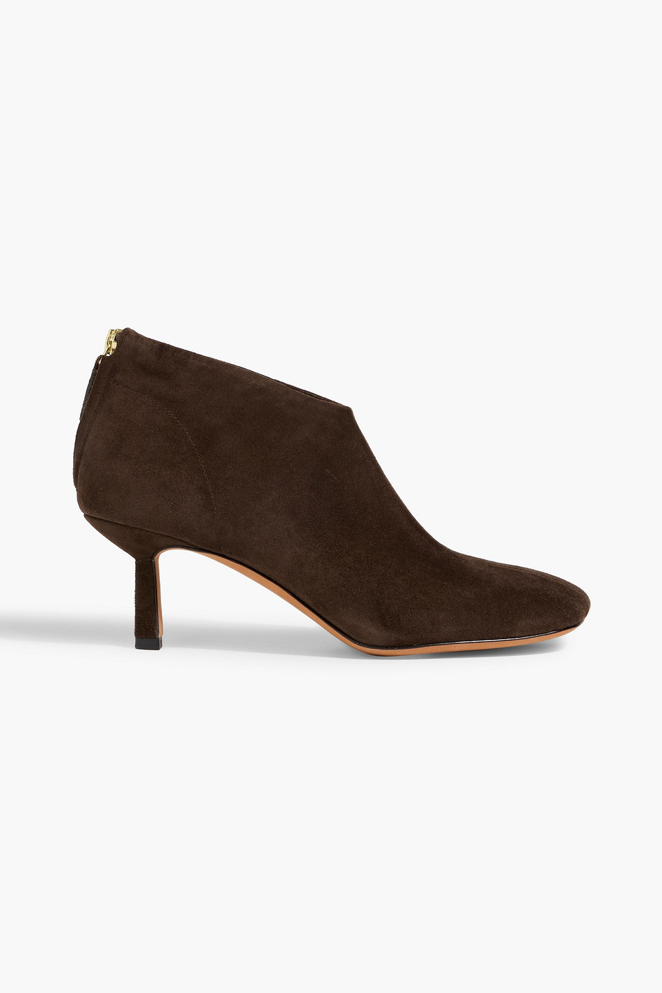 3.1 Phillip Lim Id Glove Suede Ankle Boots In Black
