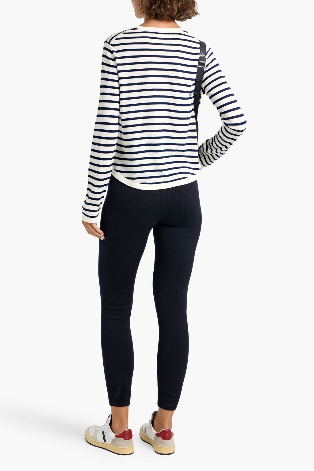 CHINTI & PARKER Striped intarsia wool sweater