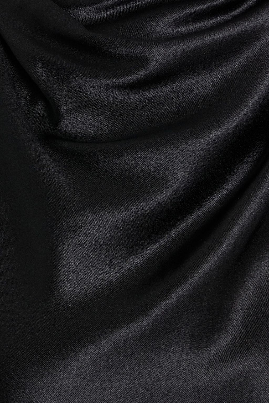 RACHEL GILBERT Lucien draped silk-satin gown