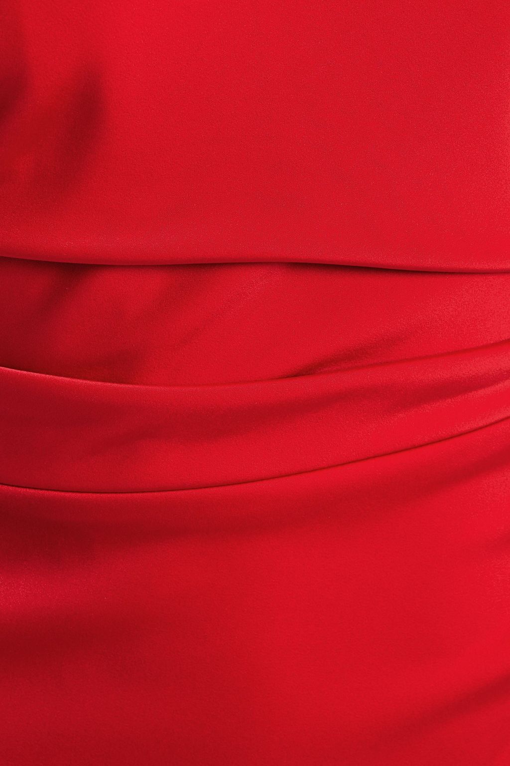 RACHEL GILBERT Daria off-the-shoulder satin-crepe midi dress