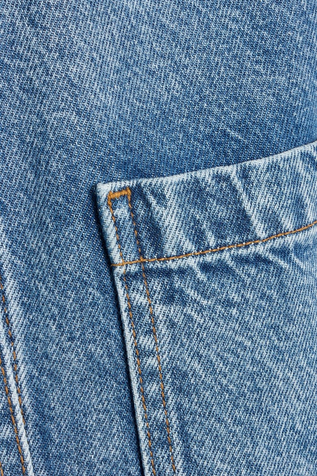 FRAME Denim mini shirt dress