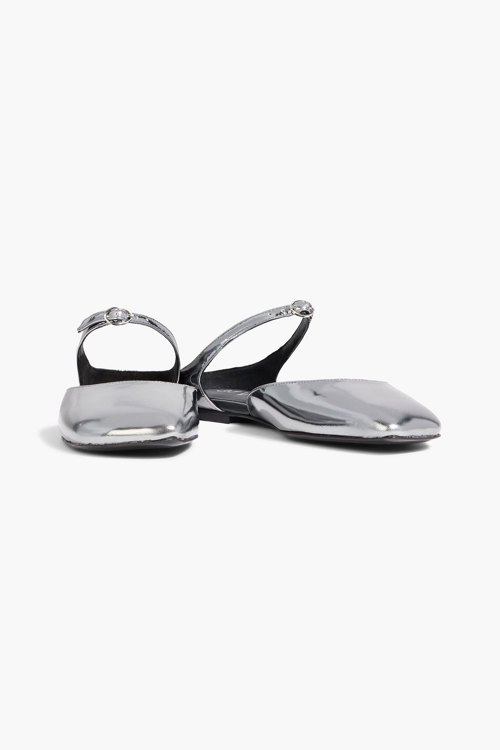 3.1 PHILLIP LIM ID mirrored-leather Mary Jane flats