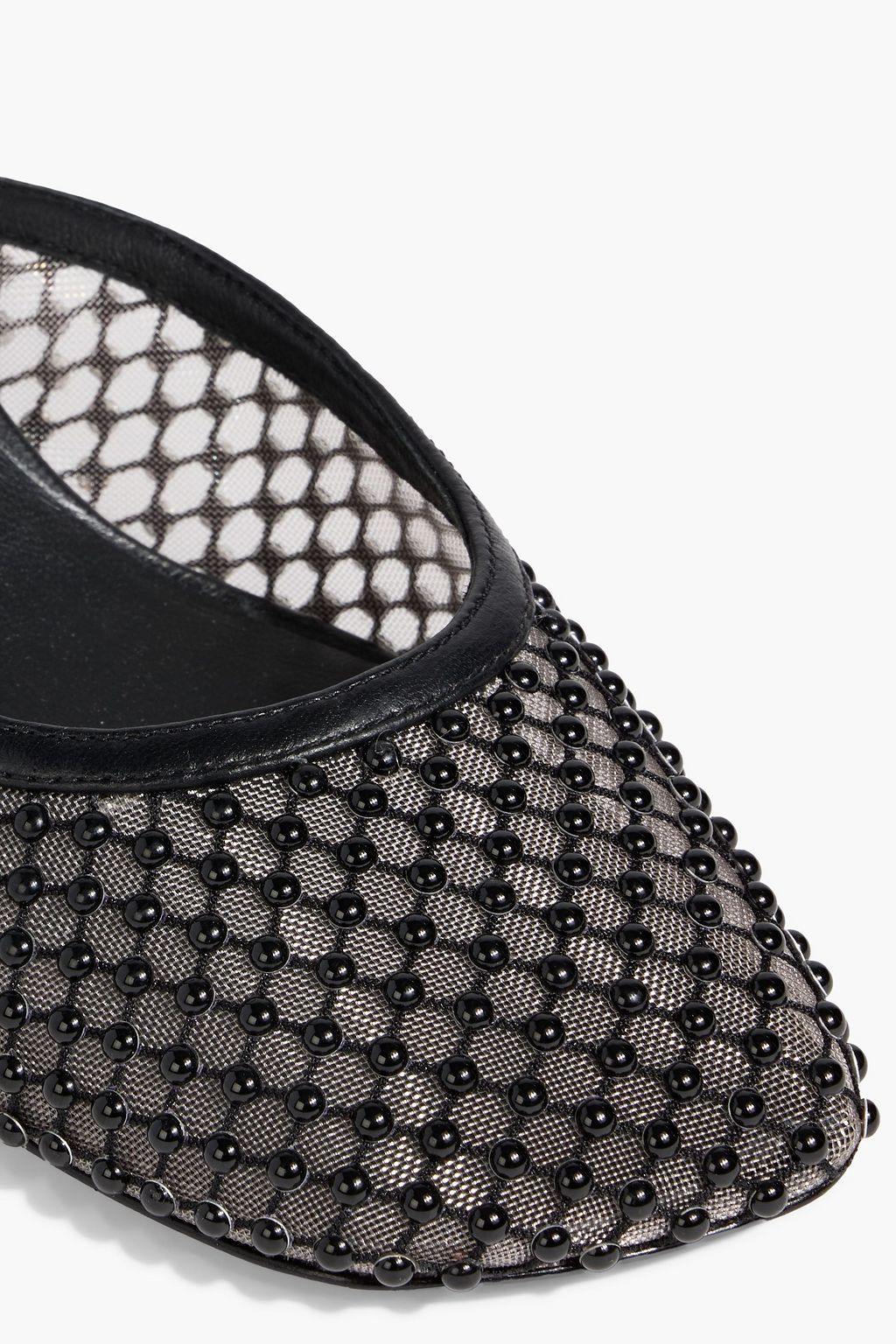 3.1 PHILLIP LIM ID embellished mesh Mary Jane pumps