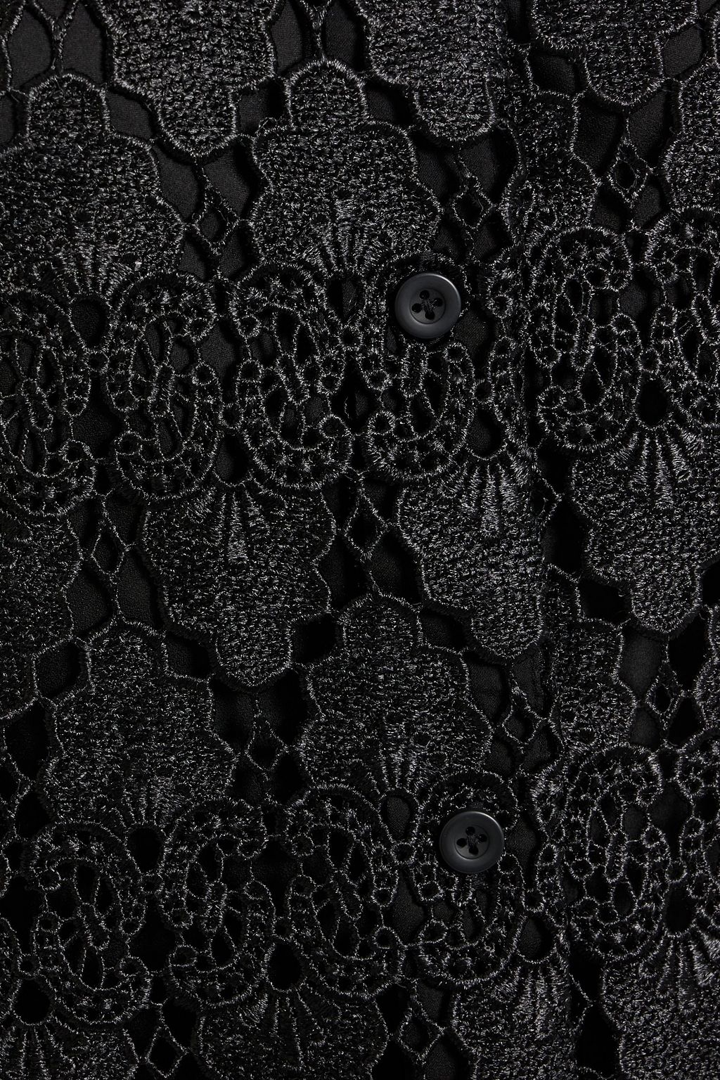 FRAME The Deco crocheted lace mini dress