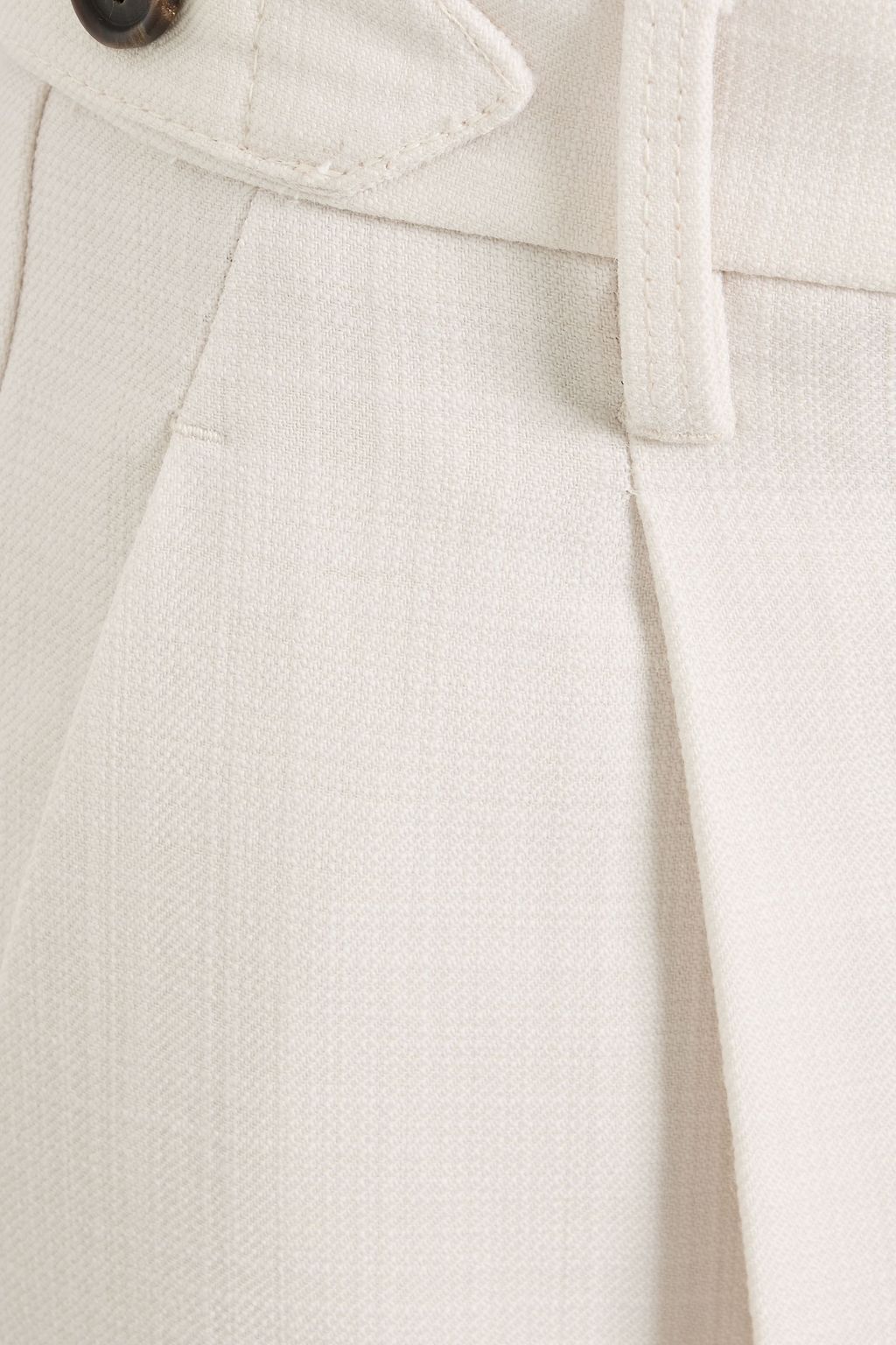 BRUNELLO CUCINELLI Wool-tweed straight-leg pants