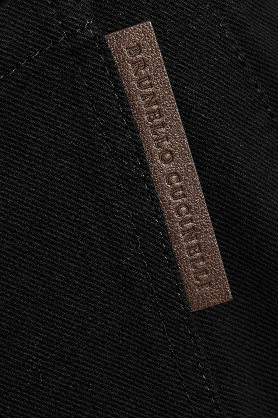 Brunello Cucinelli High-rise Wide-leg Jeans In Black
