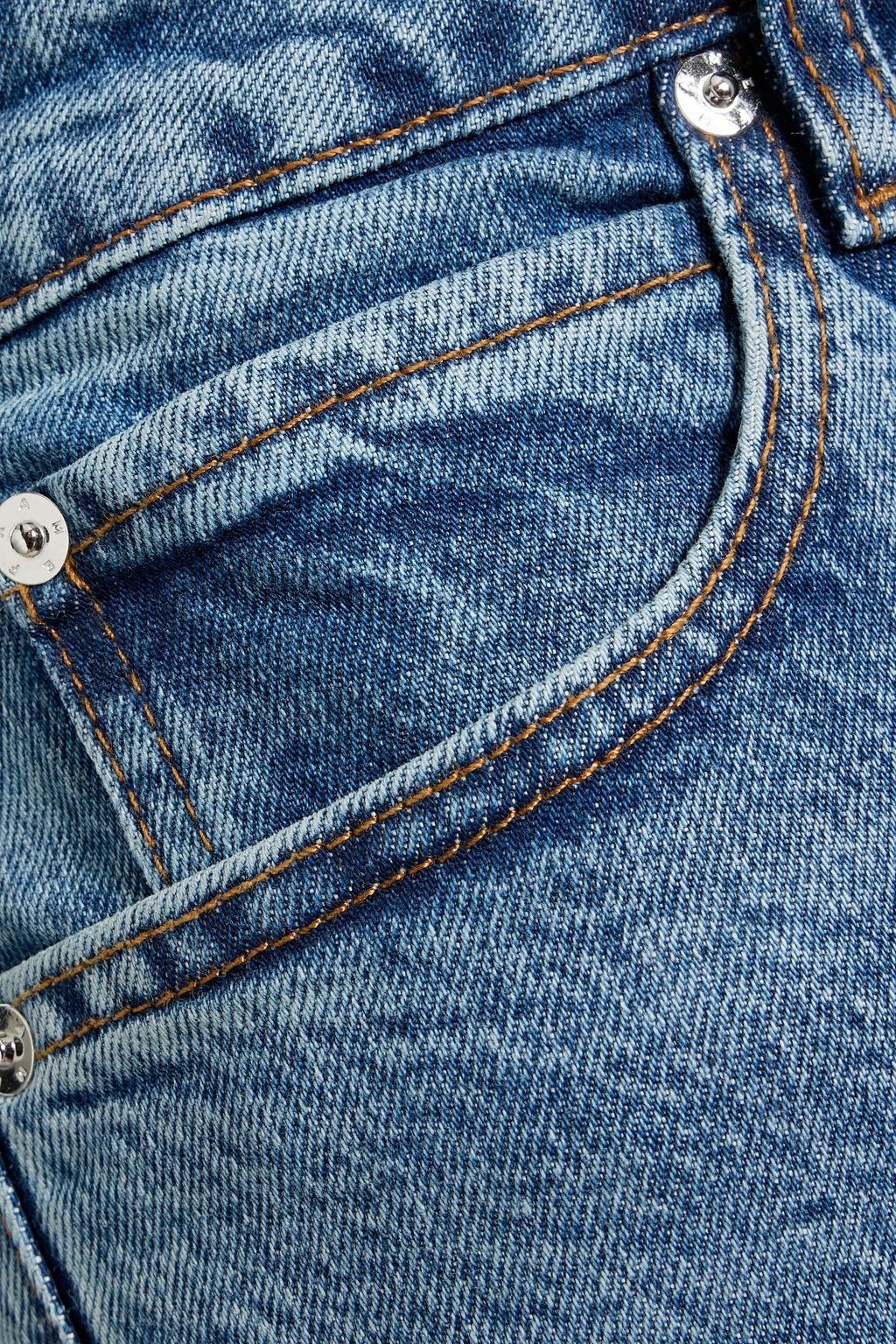 FRAME The Ruler Crop high-rise straight-leg jeans