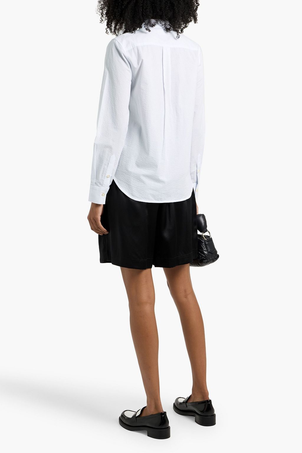 FRAME The Classic cotton-seersucker shirt