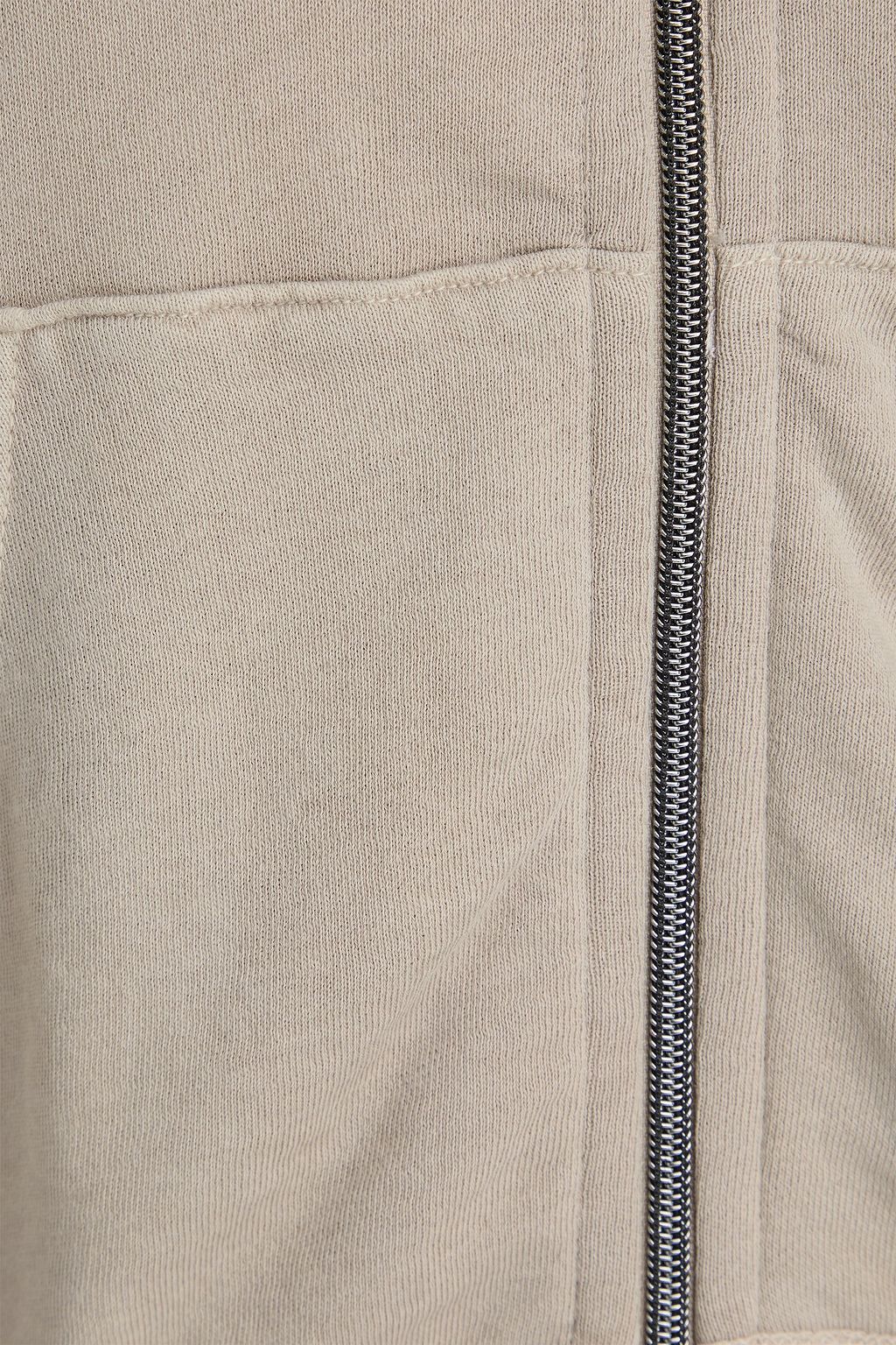 JAMES PERSE French cotton-terry hoodie