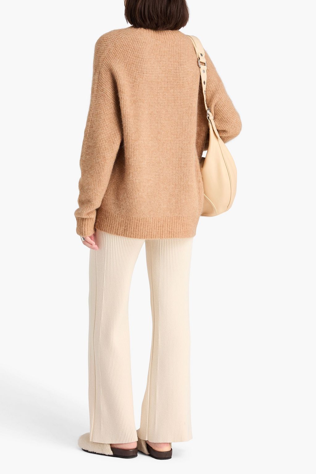 JAMES PERSE ワッフルニット オーバーサイズセーター