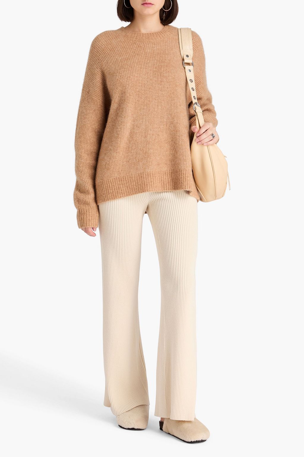 JAMES PERSE ワッフルニット オーバーサイズセーター