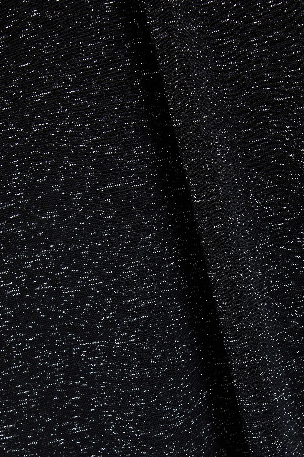 JAMES PERSE Metallic knitted midi dress