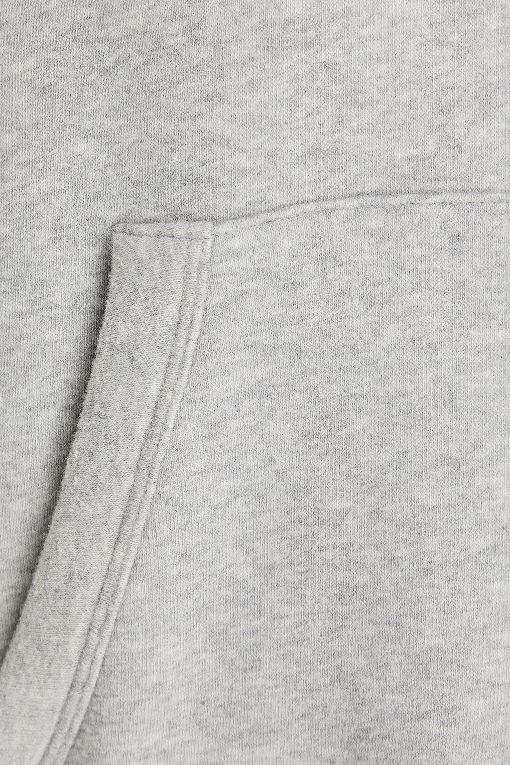 JAMES PERSE Cotton-blend fleece hoodie
