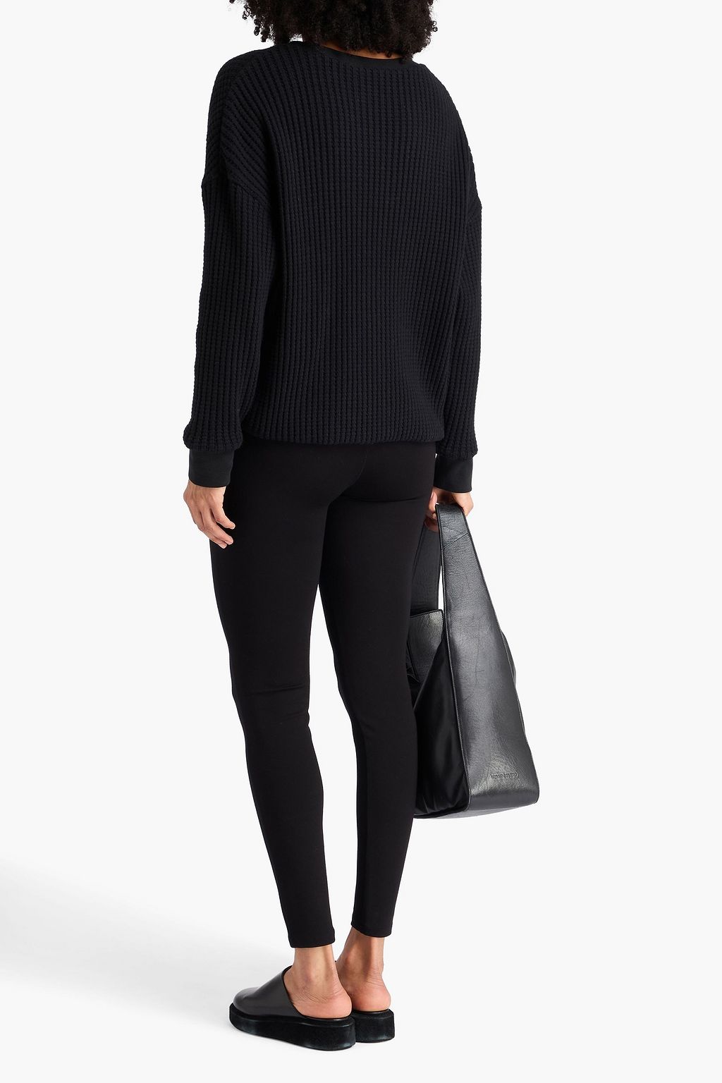 JAMES PERSE Ribbed cotton sweater