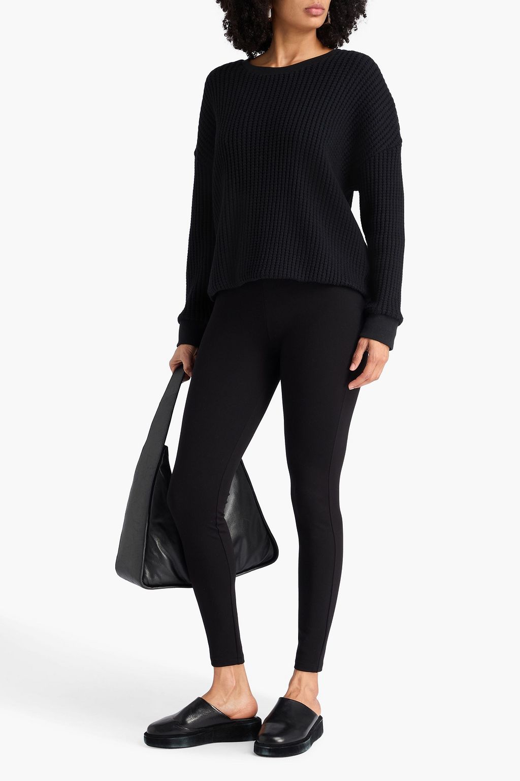 JAMES PERSE Ribbed cotton sweater