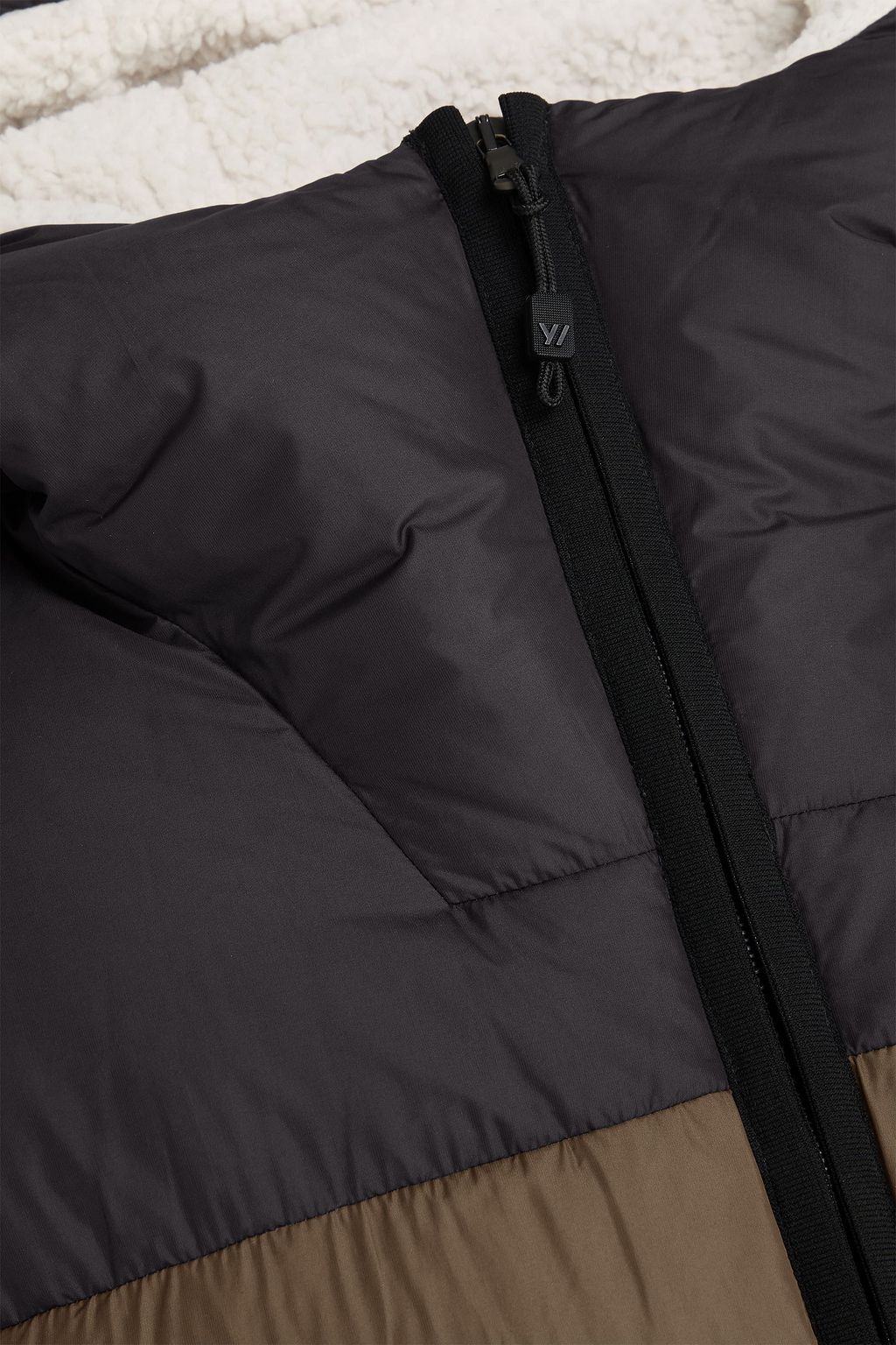 Y/OSEMITE Two-tone quilted shell jacket