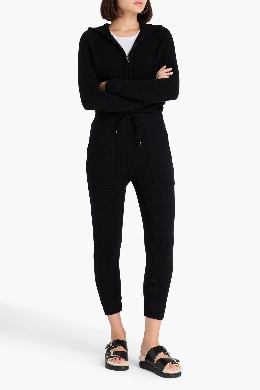 JAMES PERSE Cashmere track pants
