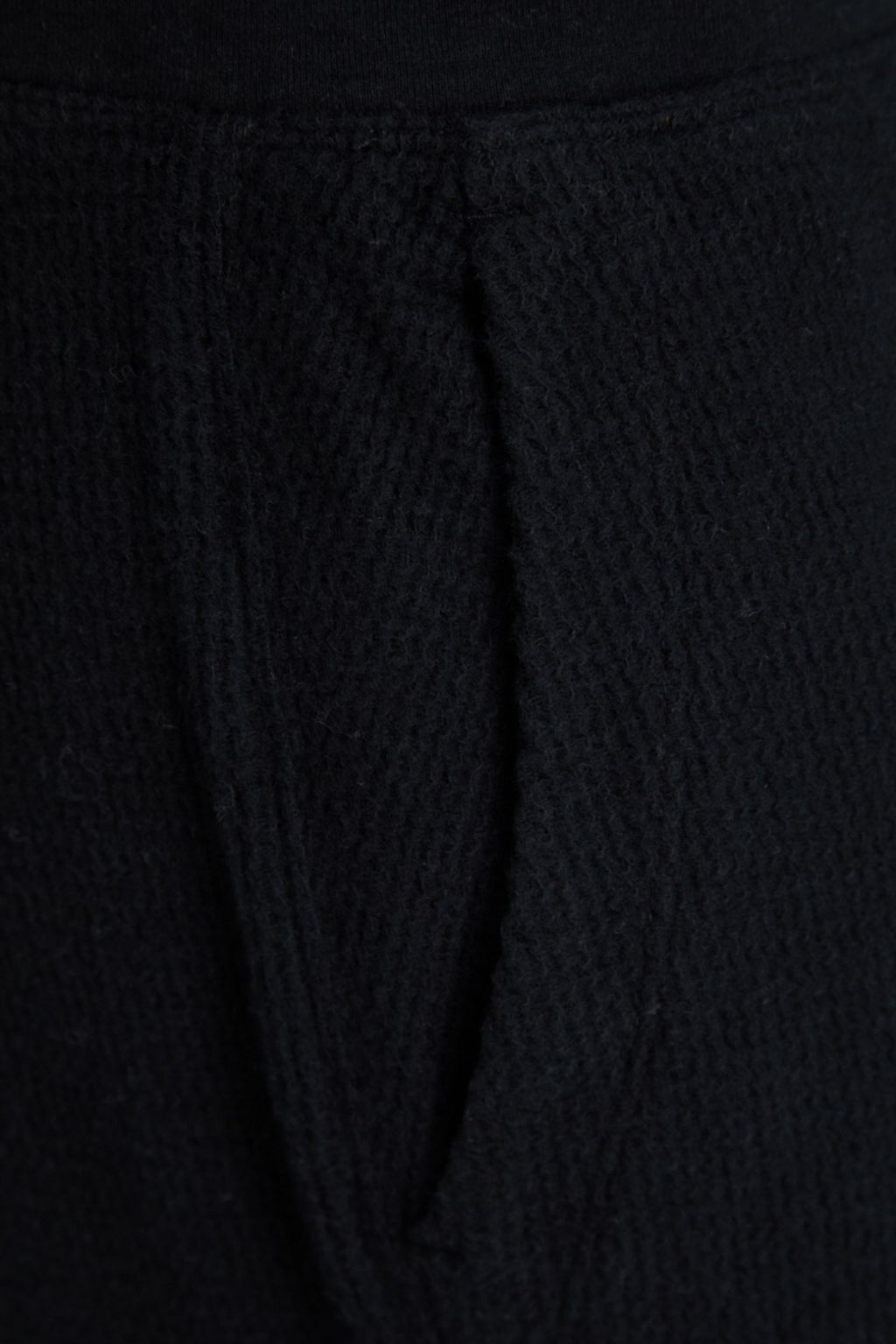 JAMES PERSE Waffle-knit cotton and cashmere-blend sweatpants