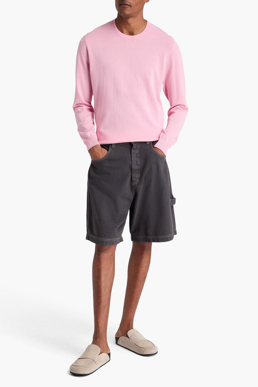 JAMES PERSE Cotton-blend sweater