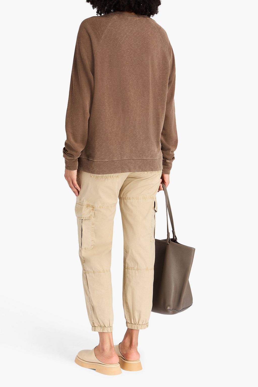 JAMES PERSE Supima cotton-jersey sweatshirt