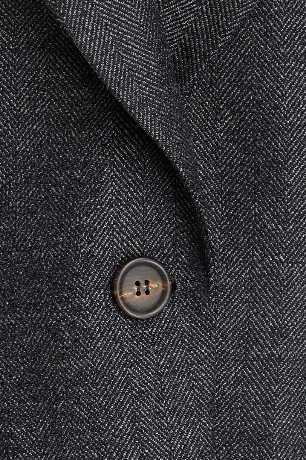 BRUNELLO CUCINELLI ウールブレザー ヘリンボーン