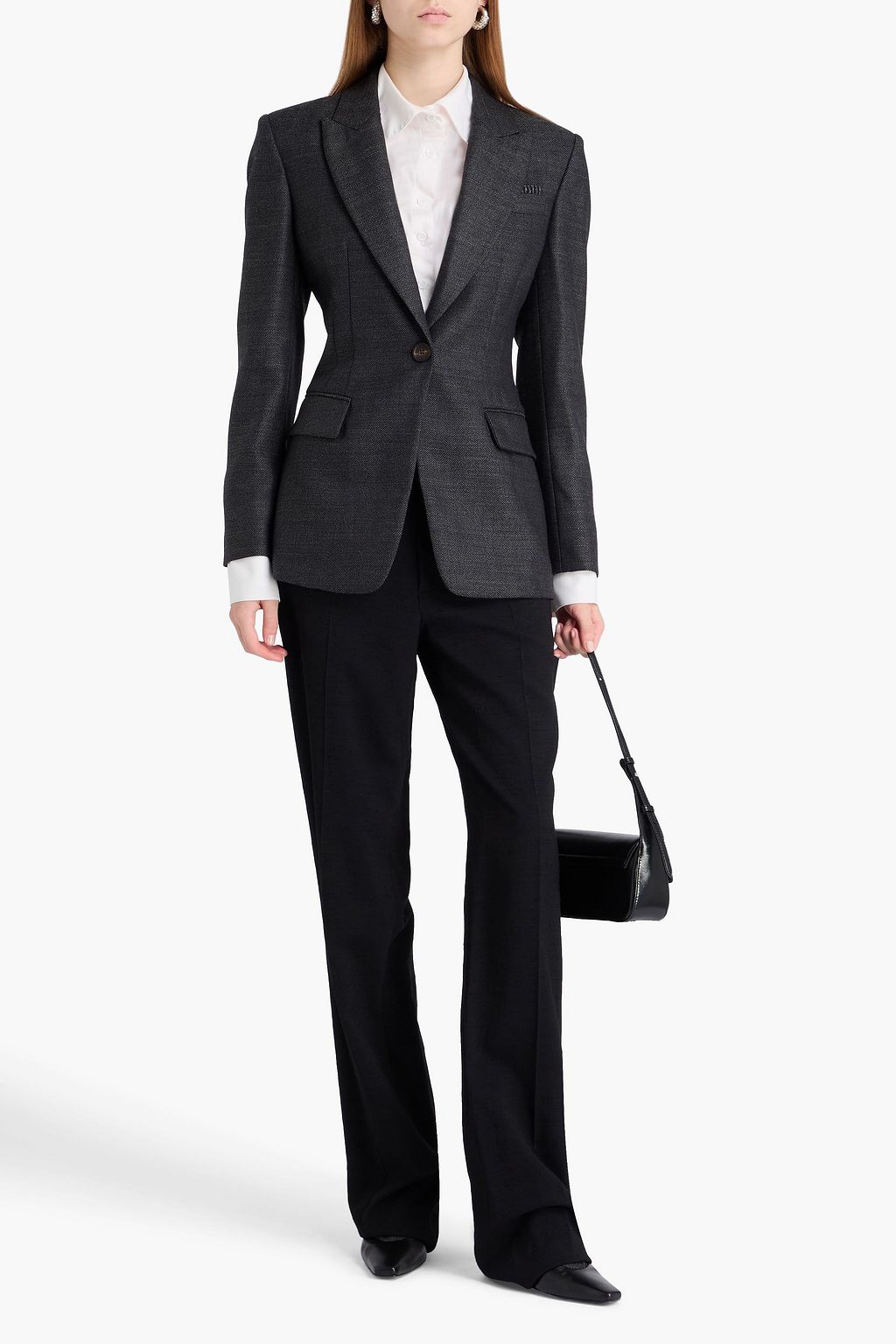 BRUNELLO CUCINELLI ウールブレザー ヘリンボーン