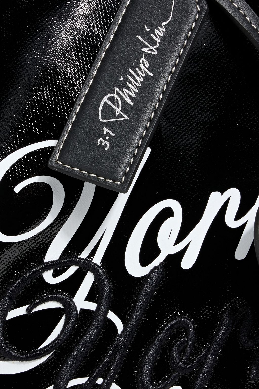 3.1 PHILLIP LIM Printed coated-canvas tote