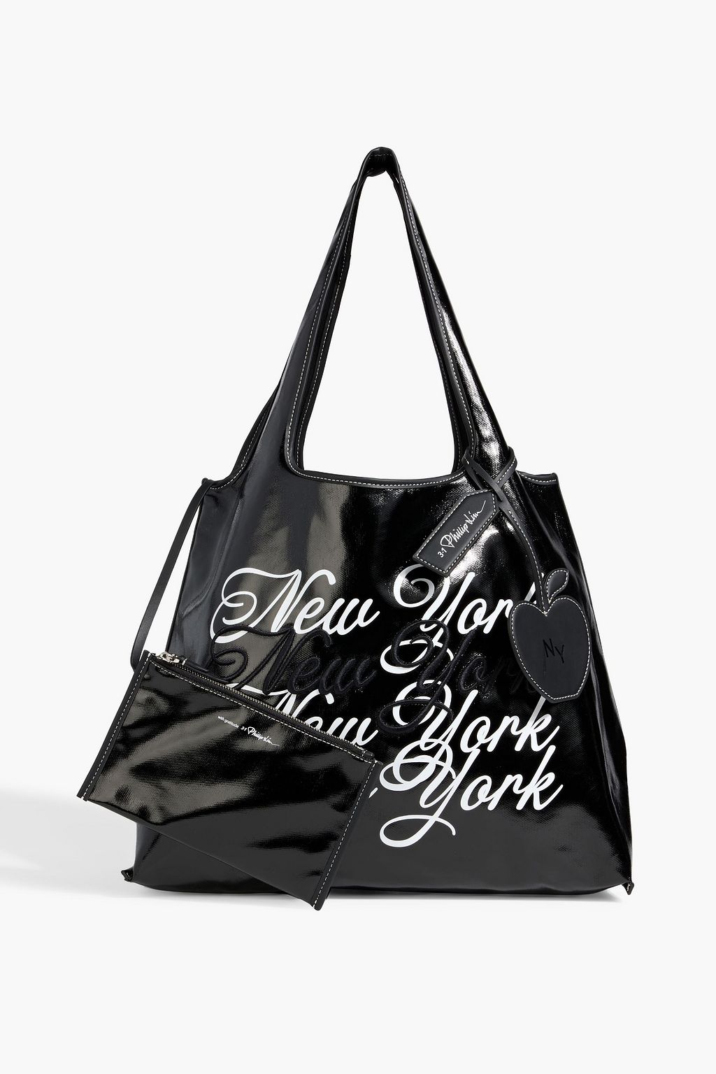 3.1 PHILLIP LIM Printed coated-canvas tote
