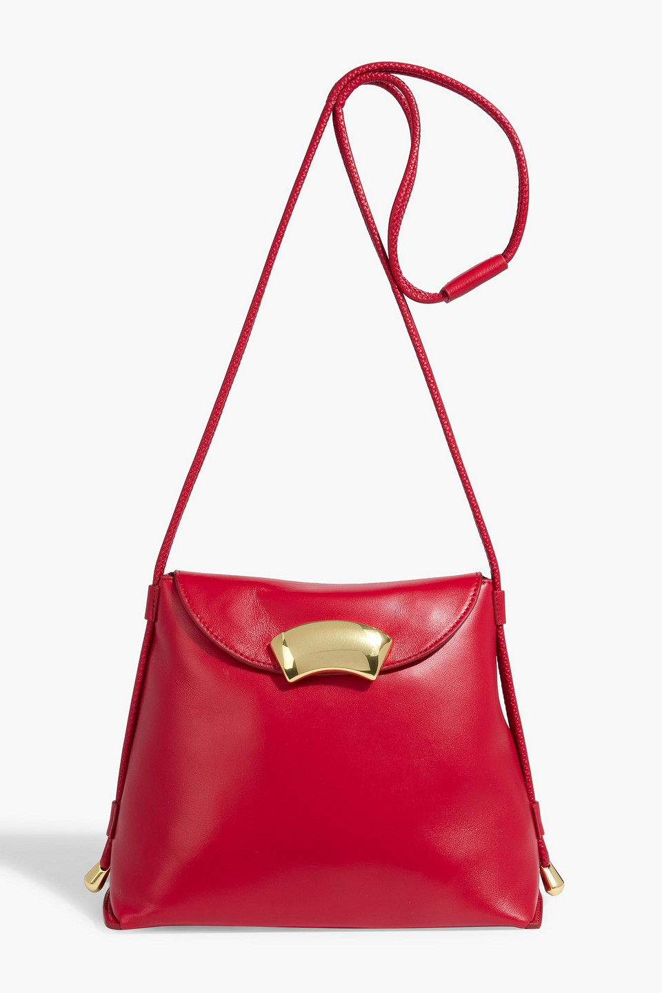 3.1 Phillip Lim Id Petite Soft Leather Shoulder Bag In Red