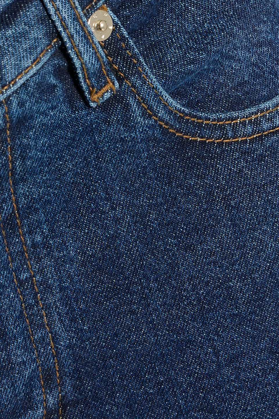 Frame The Ruler Crop High-rise Straight-leg Jeans In Blue