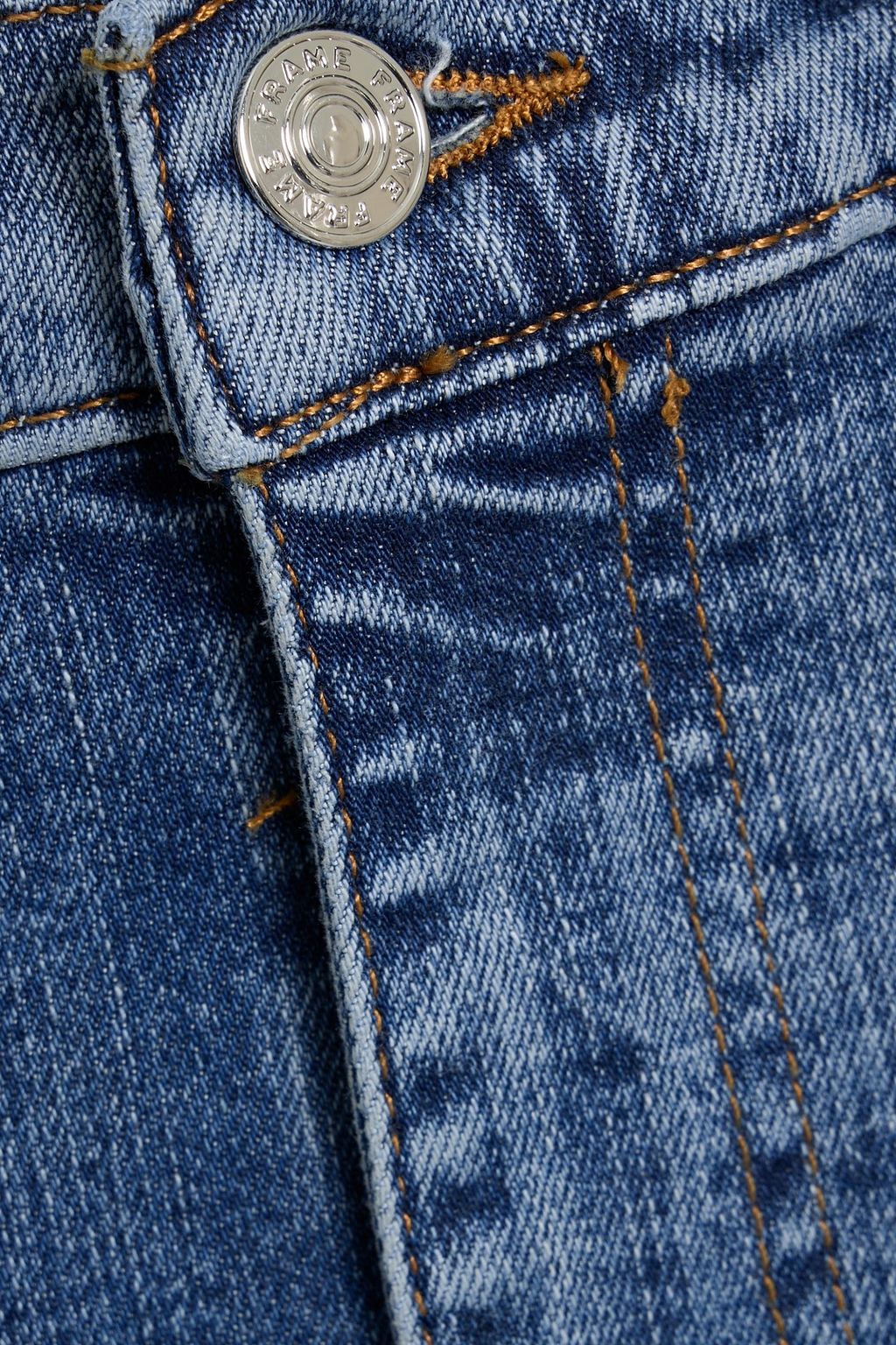 FRAME The Icon mid-rise flared jeans