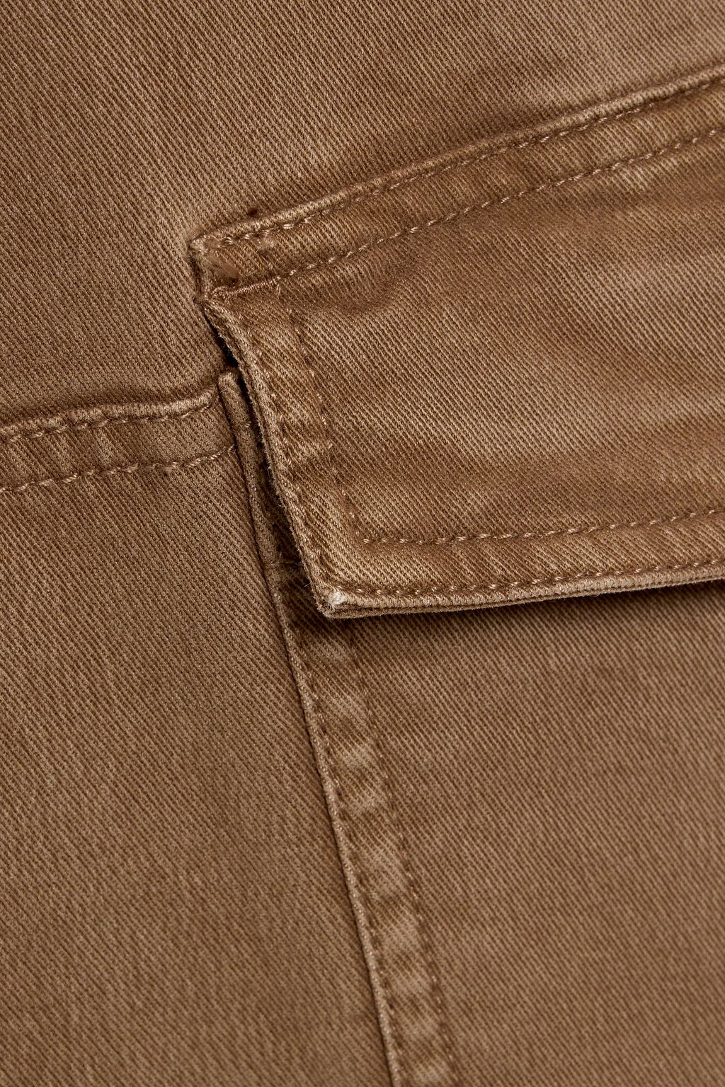 FRAME The Station cropped twill cargo pants