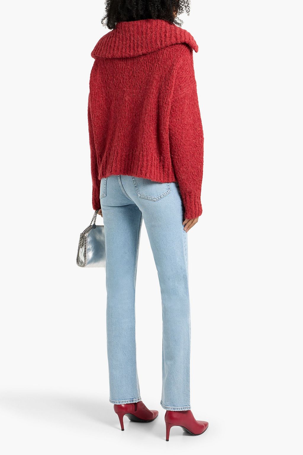 FRAME The Ruler high-rise slim-leg jeans