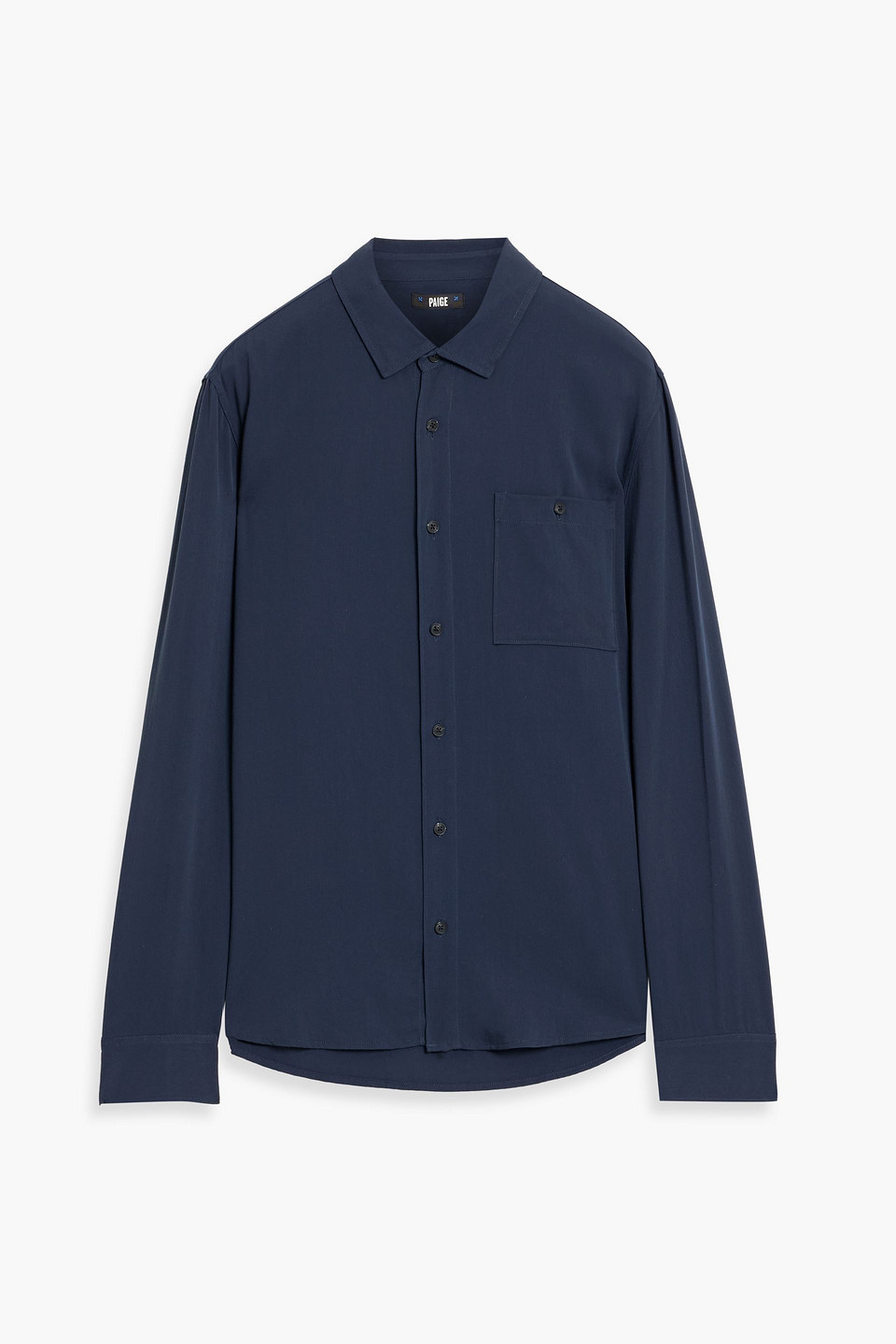 Paige Wardin Twill Shirt In Blue