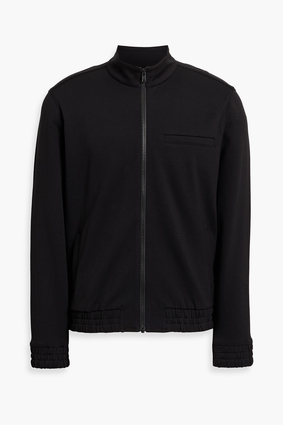 Paige Keating Ponte Jacket In Black