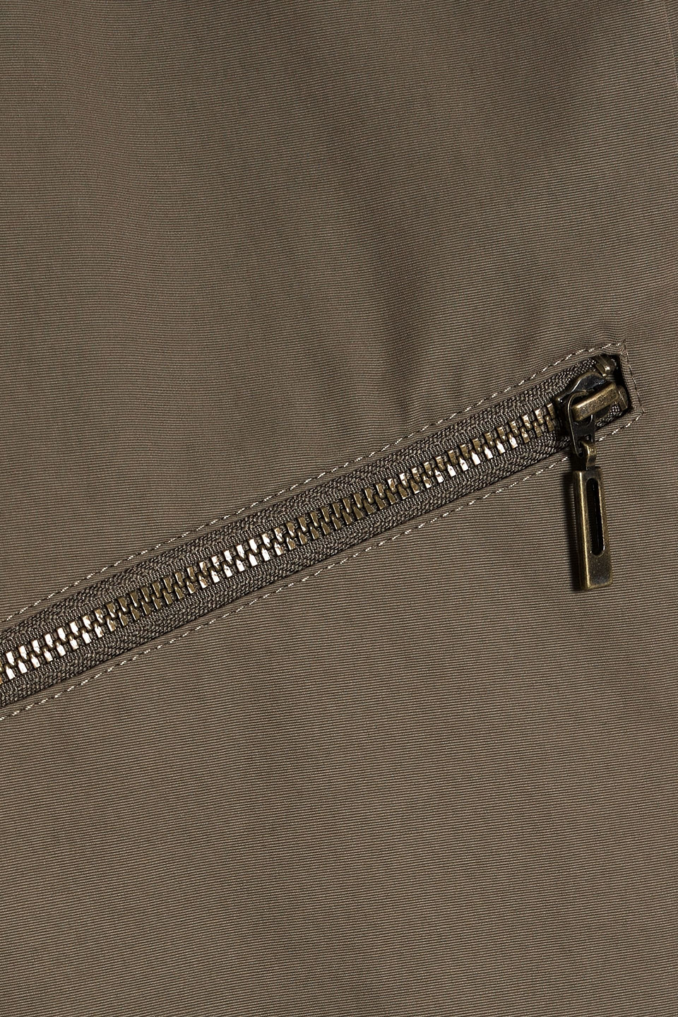 Paige Nial Cotton-blend Faille Bomber Jacket In Brown